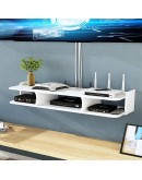 Многофункционален cтенна етажерка и поставка за рутер